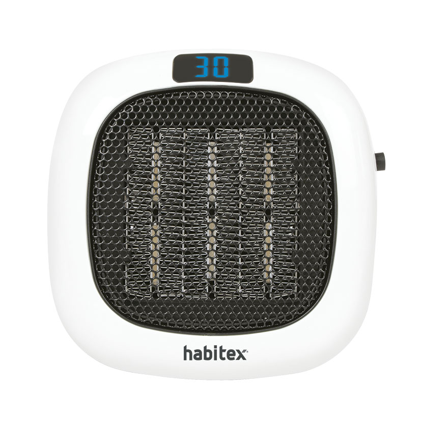 Calefactor de enchufe pequeño cerámico HABITEX HQ349 450W — Rehabilitaweb